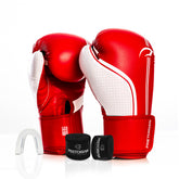 KIT LUVA DE BOXE E MUAY THAI FIRST FX1 - PRETORIAN