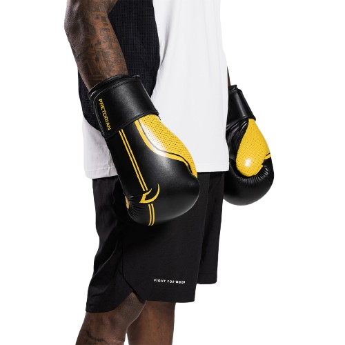 KIT LUVA DE BOXE E MUAY THAI FIRST FX1