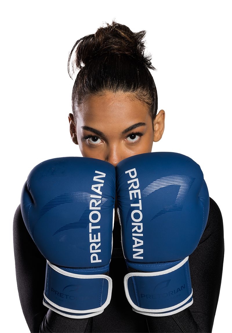 LUVA DE BOXE E MUAY THAI FIRST FX2 PRETORIAN