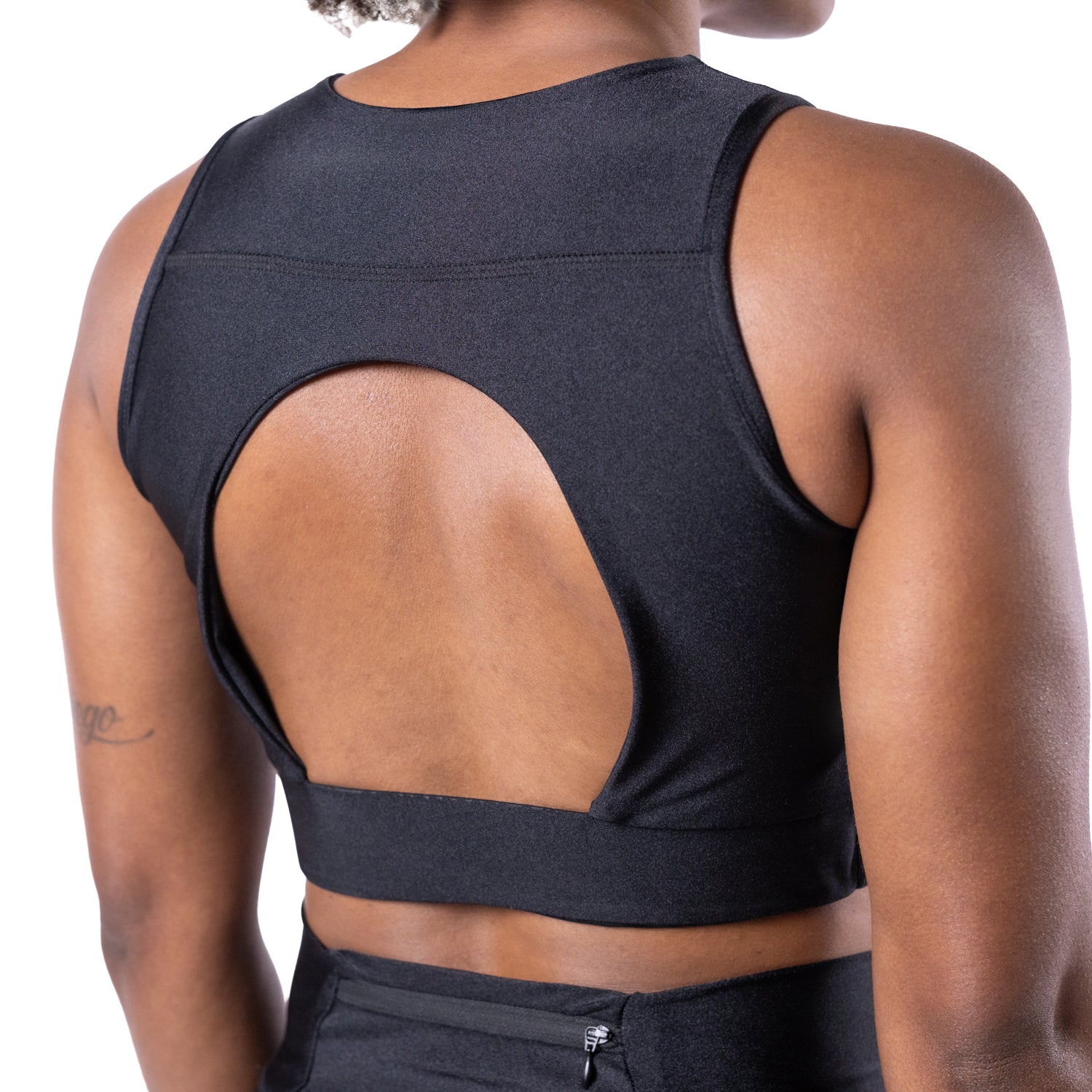 Top compressão Feminino Preto Pretorian