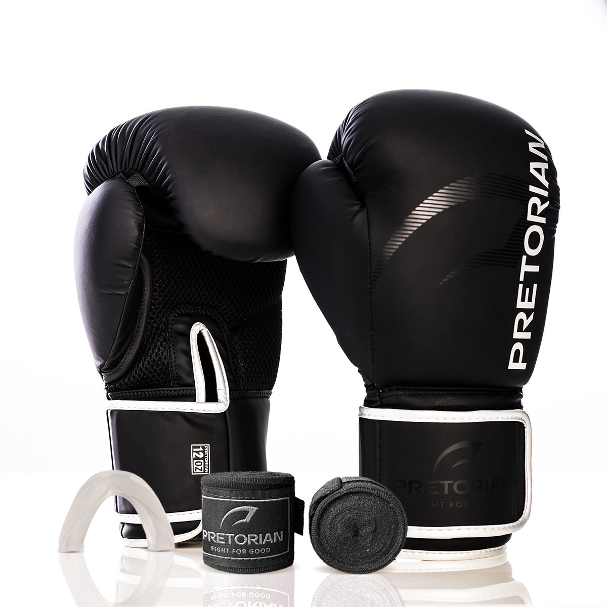 Kit Boxe e Muay Thai First FX2 Pretorian