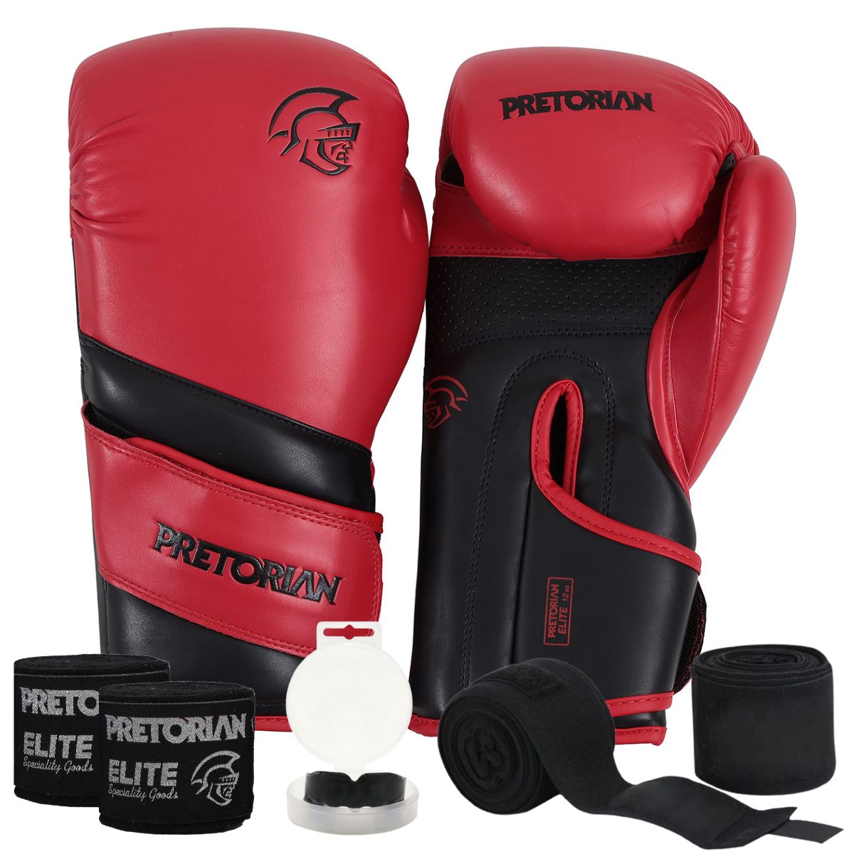 Kit Luva de Boxe e Muay Thai Elite Pretorian - Classic Line