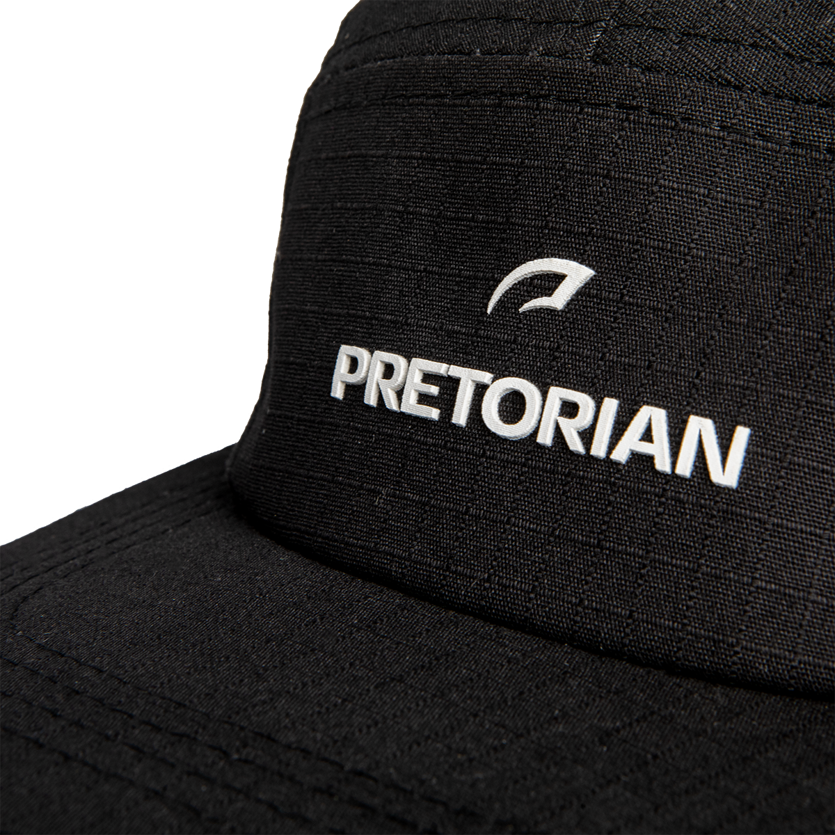 Boné Five Panel Preto Unissex Pretorian