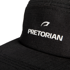 Boné Five Panel Preto Unissex Pretorian
