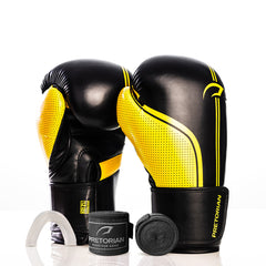 Kit Luva de Boxe e Muay Thai First FX1 Pretorian - NEW