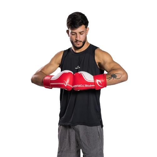 KIT LUVA DE BOXE E MUAY THAI FIRST FX1