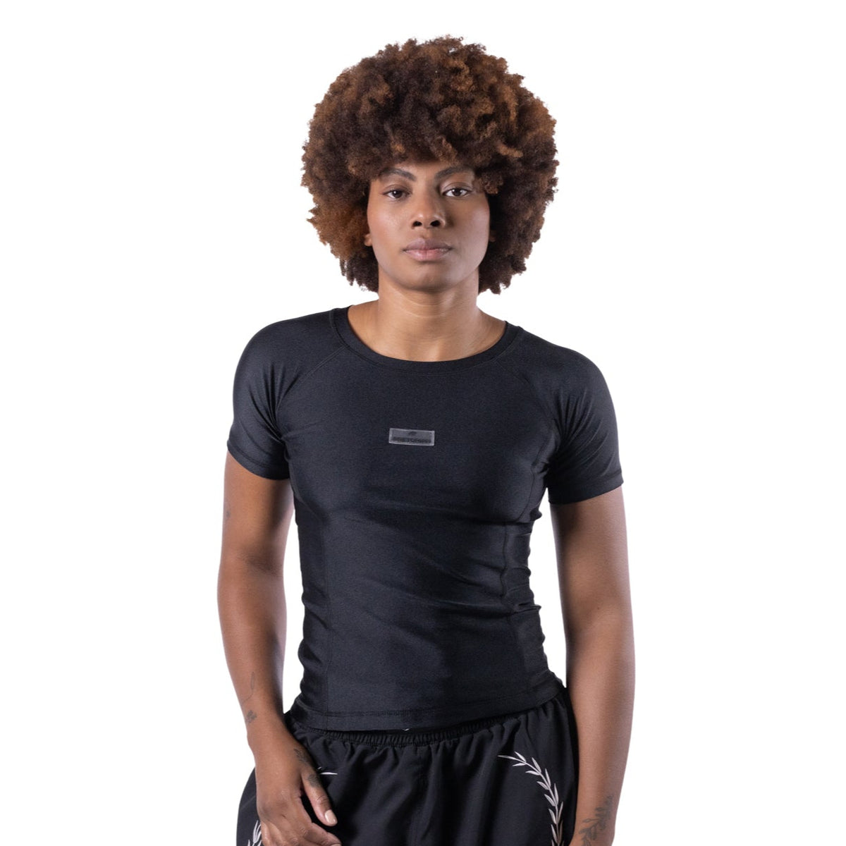 Rash guard compressão manga curta Pretorian