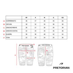 BERMUDA COMPRESSÃO PRETORIAN