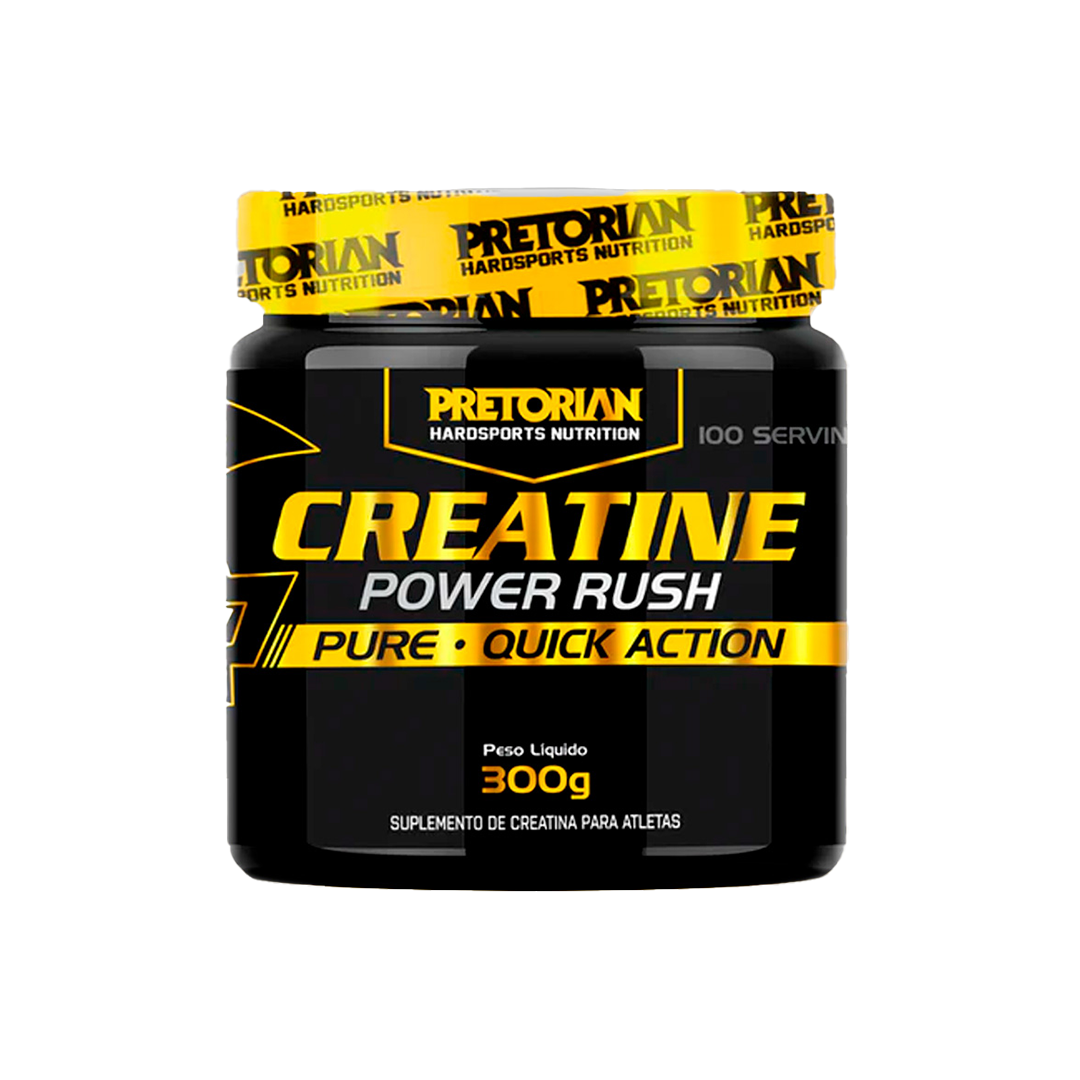CREATINA POWER RUSH 300G PRETORIAN