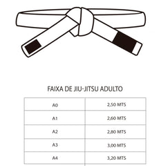 FAIXA DE JIU JITSU ROXA