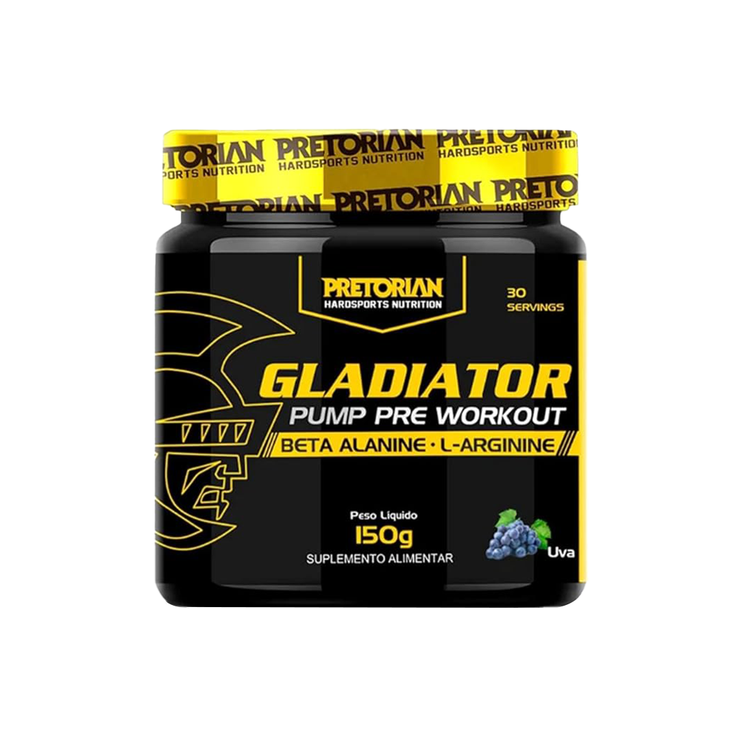 PRÉ TREINO GLADIATOR 150G PRETORIAN