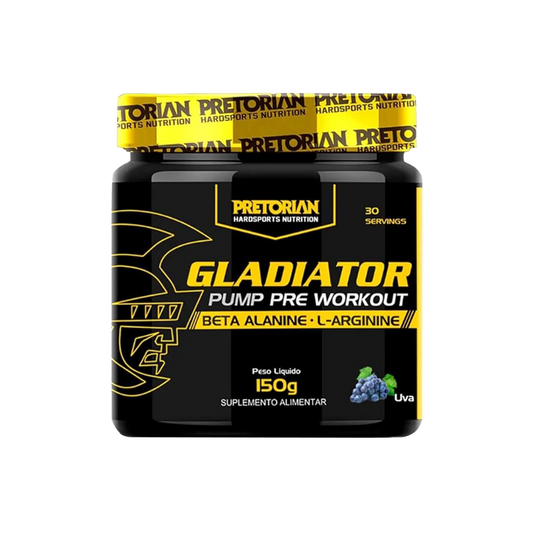 PRÉ TREINO GLADIATOR 150G PRETORIAN 1080
