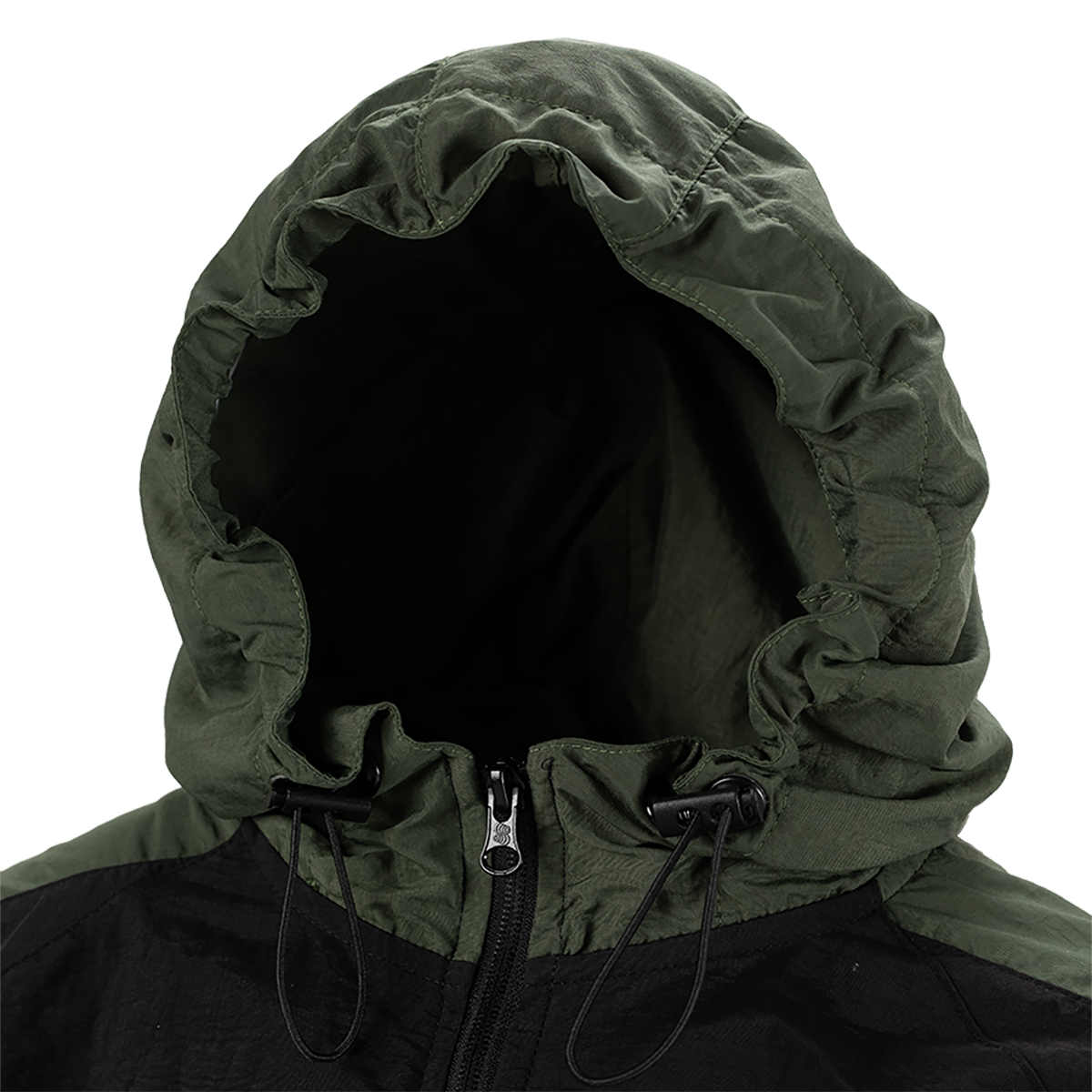 Jaqueta Preto/verde Militar Pretorian