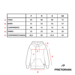 MOLETOM CLASSIC PRETORIAN