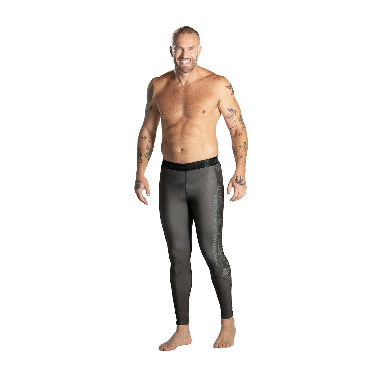 Calça compressão masculina  Pretorian camuflada