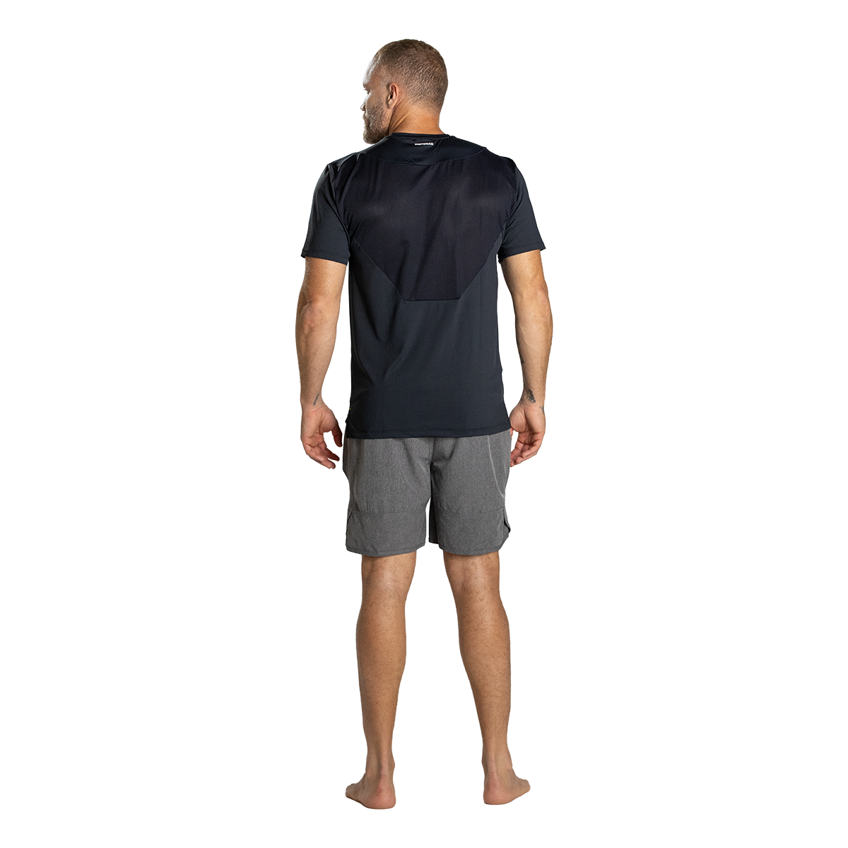 Camiseta manga curta fitness Pretorian basic