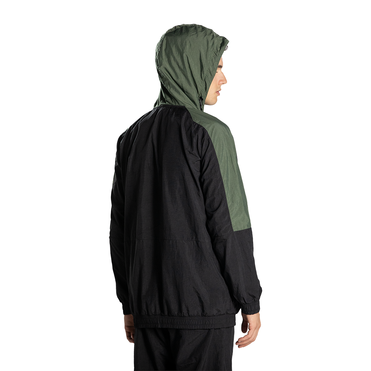 Jaqueta Preto/verde Militar Pretorian