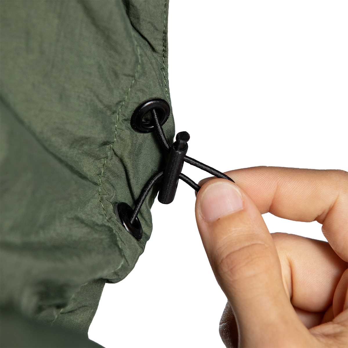 Jaqueta Preto/verde Militar Pretorian