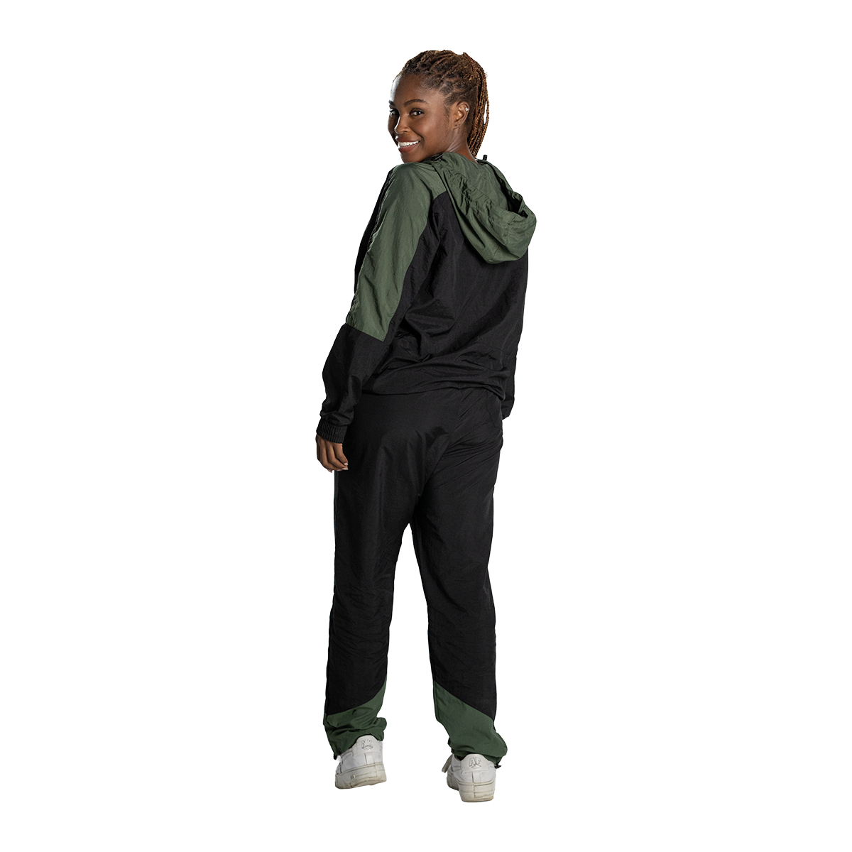 Jaqueta Preto/verde Militar Pretorian