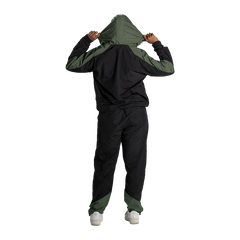 Jaqueta Preto/verde Militar Pretorian