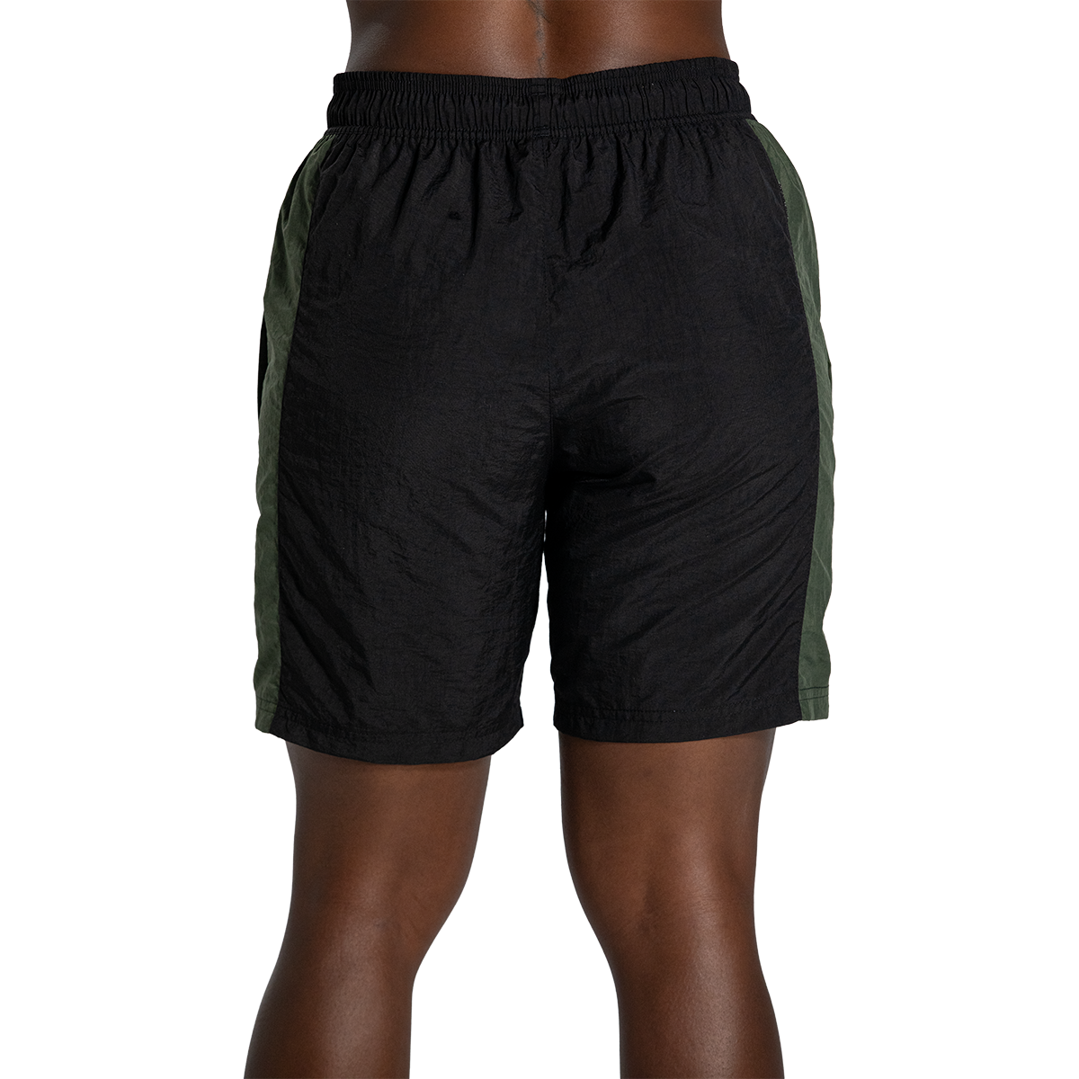 Shorts Tech Preto/verde Militar Pretorian