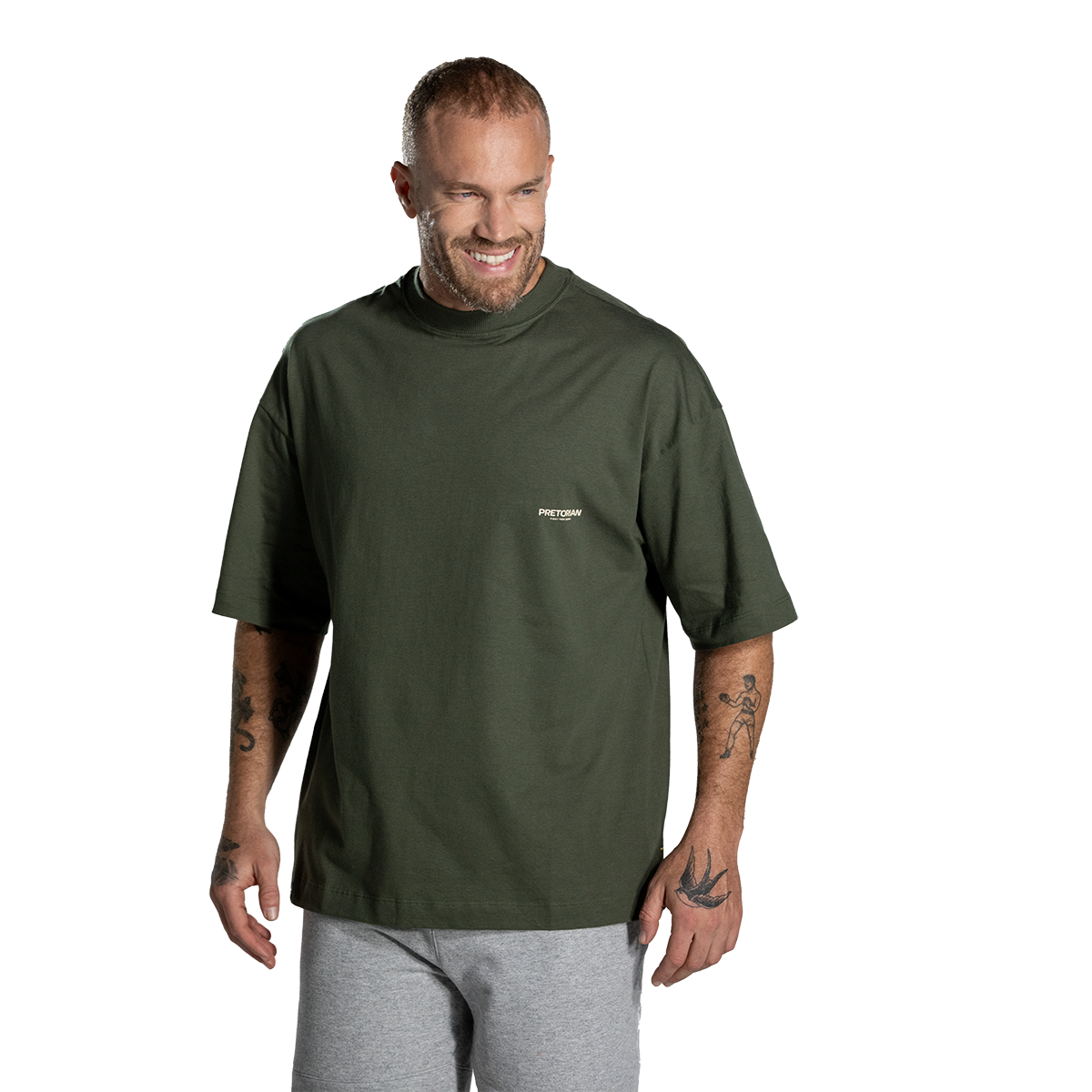 Camiseta Manga curta Oversized Pretorian Lateral