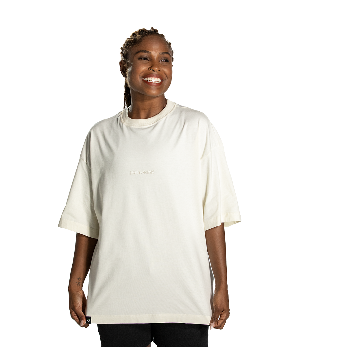 CAMISETA MANGA CURTA OVERSIZED CLASSIC PRETORIAN