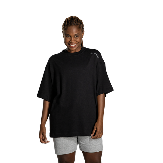 CAMISETA FIGHT FOR GOOD MANGA CURTA OVERSIZED PRETORIAN 1200