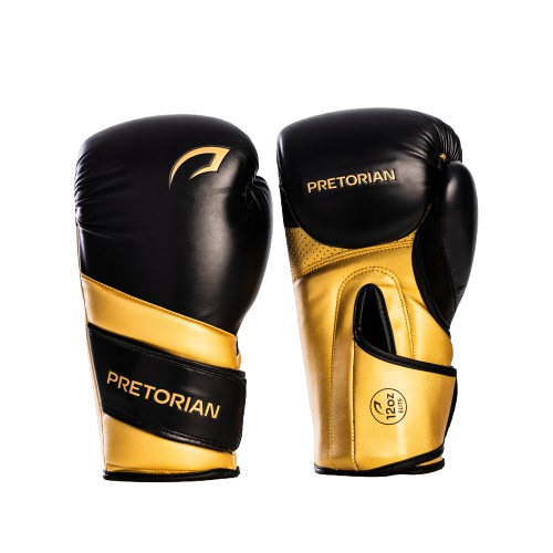 KIT LUVA DE BOXE E MUAY THAI ELITE - PRETORIAN