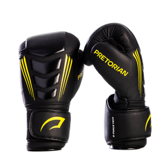 LUVA DE BOXE E MUAY THAI G-FORCE EM COURO PRETORIAN