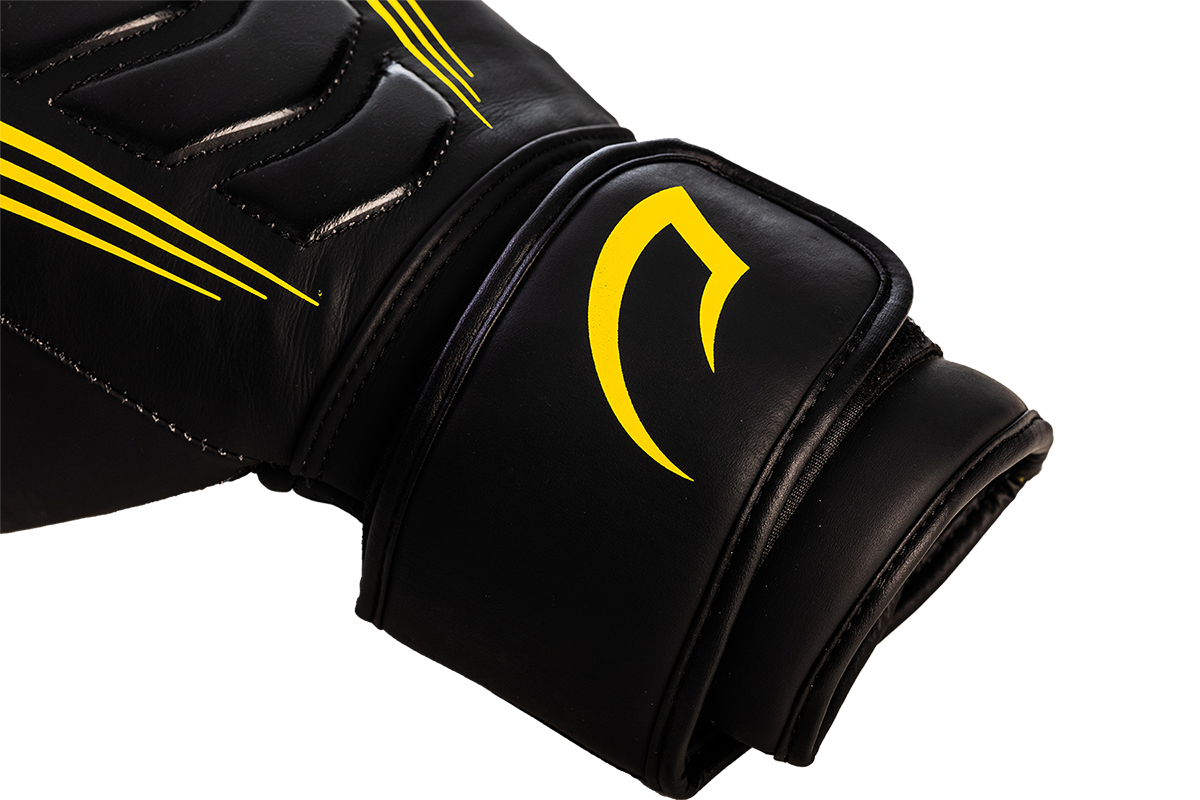 LUVA DE BOXE E MUAY THAI G-FORCE EM COURO PRETORIAN
