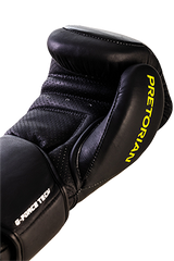 LUVA DE BOXE E MUAY THAI G-FORCE EM COURO PRETORIAN