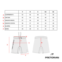 Shorts MMA Fight For Good Pretorian
