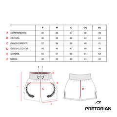SHORT MUAY THAI UNISSEX PRETORIAN