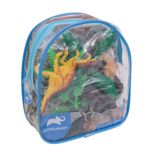 MOCHILA COM 12 DINOSSAUROS