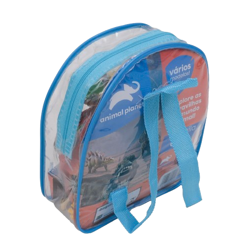 MOCHILA COM 12 DINOSSAUROS