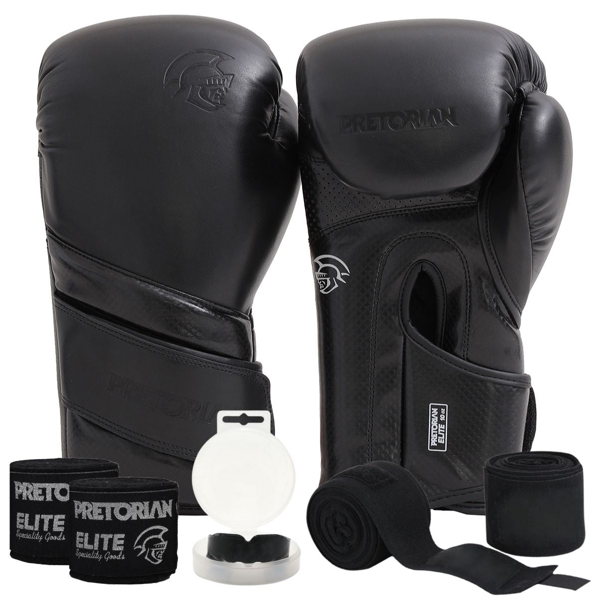 Kit Luva de Boxe e Muay Thai Elite Pretorian - Classic Line