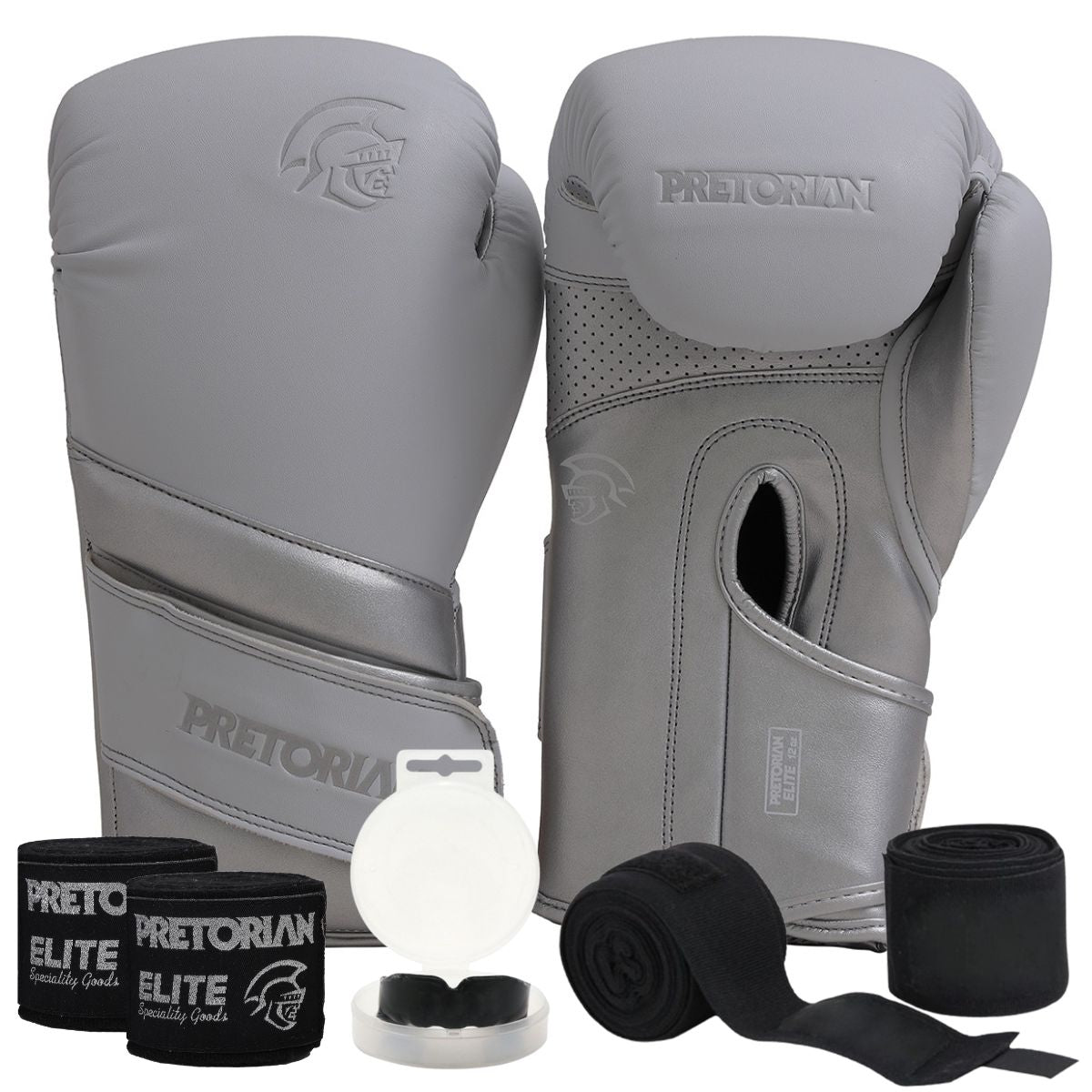 Kit Luva de Boxe e Muay Thai Elite Pretorian - Classic Line