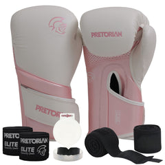 Kit Luva de Boxe e Muay Thai Elite Pretorian - Classic Line