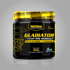 Pré Treino Gladiator Pré Workout 150g Pretorian