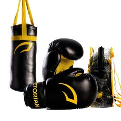 KIT BOXE E MUAY THAI INFANTIL COM MOCHILA