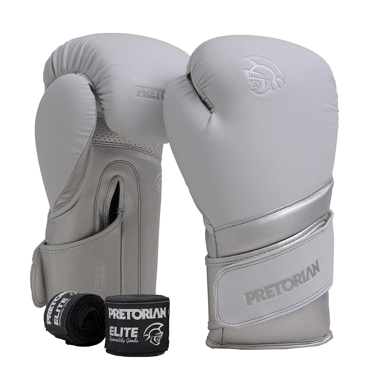 Kit Luva de Boxe e Muay Thai Elite p/ Treino Profissional – Pretorian
