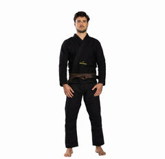 Kit Kimono Jiu-Jitsu First Fight for Good 350g - Azul e Preto + Rash Guard