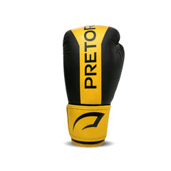 KIT LUVA DE BOXE E MUAY THAI STRIKE - PRETORIAN