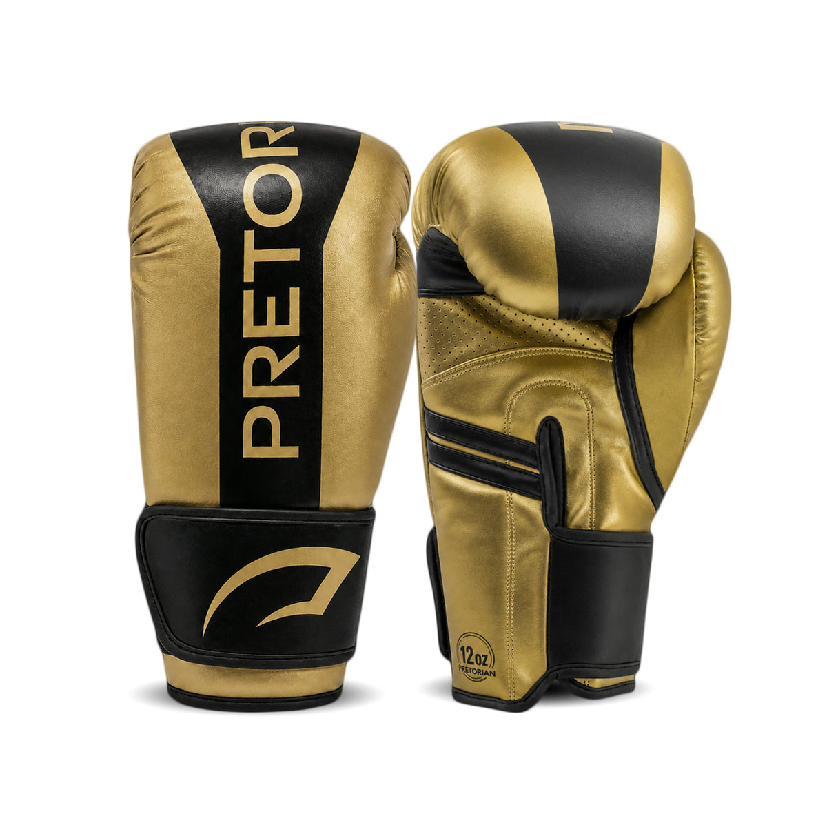 LUVA DE BOXE E MUAY THAI STRIKE - PRETORIAN
