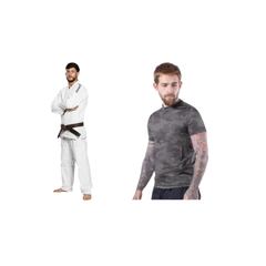 Kit Kimono de Jiu-Jitsu Pro 550g + Rash Guard