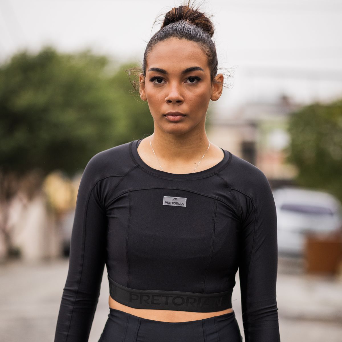 Rashguard compressão manga longa Pretorian